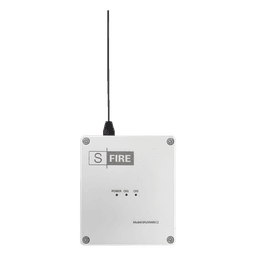 Receptor Inalámbrico / Alcance 2500 m (8202.1 ft) / 2 Salidas de Relevador Tipo C / Frecuencia 433.92 MHz / Contacto Seco para Panel de Alarma