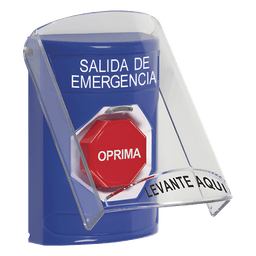 Botón de Salida de Emergencia / Tapa Protectora de Policarbonato / Restablecimiento con Llave / Sello Hermético 3R / -40°F a 250°F