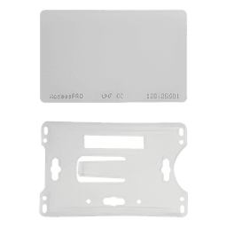 Tag UHF tipo Tarjeta / 960 MHz / EPC GEN 2 / ISO 18000-6C / Wiegand 26 bits / 85.6x54x1 mm / 3.37x2.13x0.04 in