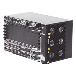 OLT Carrier Class Modular / 6 Ranuras de Servicio / 96 Puertos GPON / 48 xGPON / Switching 6.8 Tbps / 200 Gbps por Slot / 6 UR / 19'