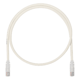 Cable de Parcheo UTP / Cat6A / 24 AWG / CM / 2.13 m (7 ft) / Blanco