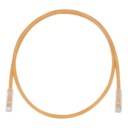 Cable de Parcheo / UTP Cat5e / 28AWG / 0.30 m (1 pie) / LSZH / Naranja