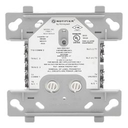 Módulo de Relevador Direccionable / 2 Contactos Secos Form-C / Protocolo FlashScan / Direccionamiento 01-159 / Alimentado por Lazo SLC