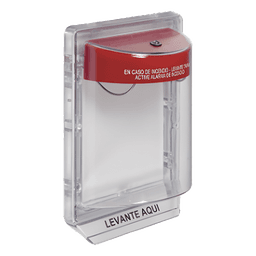 Protector de Policarbonato / Alarma 95-105 dB / Rango -40°C a 116°C / Compatible ADA / Montaje Empotrado