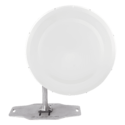Antena Parabólica Direccional / 32.1 dBi / 4.9 a 6.4 GHz / Doble Polarización MIMO / Plato Profundo / Guía de Onda / Soporte Incluido