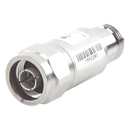Atenuador en Línea / 20 dB / 5 W / CD-4 GHz / Conectores N Macho-Hembra / Acero Inoxidable