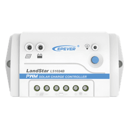 Controlador de Carga Solar PWM / 10 A / 12/24 VCC / RS-485 / Baterías Gel-AGM-Selladas