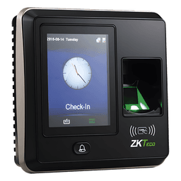 Terminal de Control de Acceso / 1,500 Huellas / Pantalla 2.8" / TCP/IP y USB / Wiegand 26 bits / 105 x 105 x 32 mm