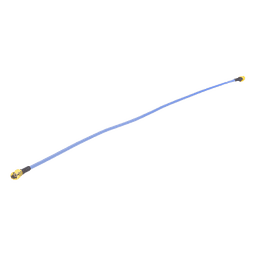 Cable Jumper / 50 cm (1.64 ft) / SMA-Macho Inversos / Hasta 6 GHz / Cobre-Plateado