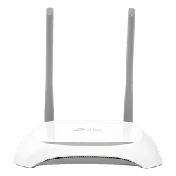 Router Inalámbrico / 300 Mbps / 2.4 GHz / 4 Puertos LAN 10/100 Mbps / 2 Antenas 5 dBi / WISP
