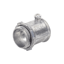 Conector de 3/4" para Tubo Pared Delgada con Tornillos Opresores.