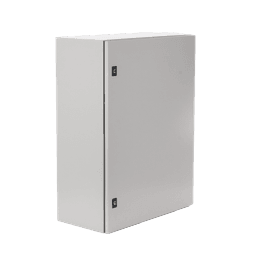 Gabinete de Acero, Nema 4 -IP 65 de 60 x 80 x 30 cm con Platina.