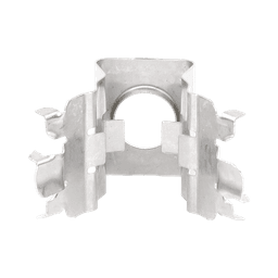 Sujetador de Presión para Cable Heliax de 1/2 Pulgada. Paquete de 10 Piezas