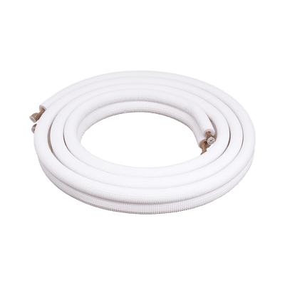 Kit de tubería / 1 / 4"  y 5 / 8 " / Capacidad para minisplit AUFIT / 2 Toneladas / Cinta aislante / Accesorios / Longitud de 4 metros