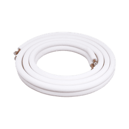 Kit de tubería / 1 / 4"  y 5 / 8 " / Capacidad para minisplit AUFIT / 2 Toneladas / Cinta aislante / Accesorios / Longitud de 4 metros