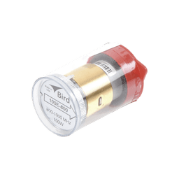 Elemento de 100 Watt en Línea 7/8" para Wattmetro BIRD 43 en Rango de Frecuencia de 800 a 1000 MHz.