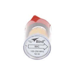 Elemento de 50 Watt en linea 7/8" para Wattmetro BIRD 43 en Rango de Frecuencia de 100 a 250 MHz.