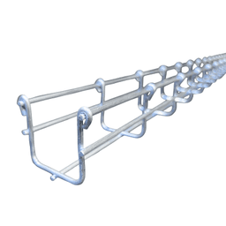 Charola Tipo Malla Línea MallaFils® 50x54 mm para hasta 38 Cables Cat6 / Uso Interior con Acabado EZ / Tramo 3 m
