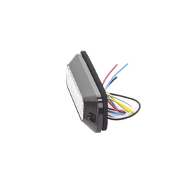 Luz Auxiliar Serie X3744, 8 LEDs Ultra Brillantes, color rojo claro.