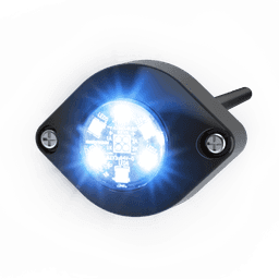 Estrobo Oculto de 6 LED color Azul / Claro Serie ED9015