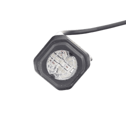 Estrobo Empotrable LED / 6 LED / Rojo/Azul / 69 Patrones de Flash / 12-24 VDC / IP Equivalente SAE Clase I