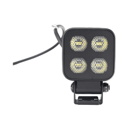 Luz de Trabajo Ultra brillante Cuadrada, 4 LED, 2650 Lúmenes, 12-24 Vcd