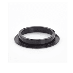 Brida de policarbonato, Color Negro, Accesorio para plafón Serie ED3040