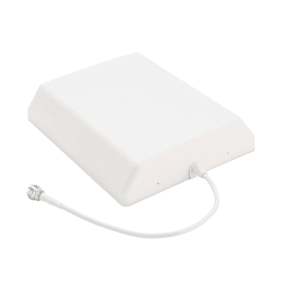 Antena Direccional tipo panel para interior. 806-960 MHz/ 1700-2100 MHz. 9 dBi de Ganancia. 