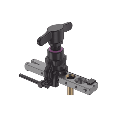 Herramienta de Abocardado Cónico Excéntrico HFT6 / Para Tubos 1/4" a 3/4" / Mango Giratorio Cómodo / Cuerpo de Aluminio / Calibrador Lateral / Abocardado Preciso / Ligera 0.93 kg