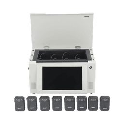 Kit de descarga simultanea para Bodycam | Estación de descarga XMRA8R3 | 8 X Bodycam  XMRR3