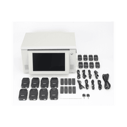 Kit de descarga simultanea para Bodycam | Estación de descarga XMRA8R3 | 8 X Bodycam  XMRR3