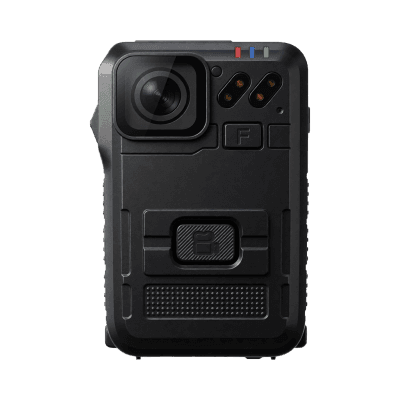 Body Camera para Seguridad, Video Full HD, Descarga de Vídeo automática con estación, Pantalla TFT con indicador de batería y memoria.
