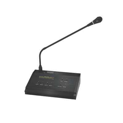 Micrófono a Distancia de 4 Zonas para Sistema de Voceo SF4240MP â”‚ No compatible con SF4240UC o SF2240UC