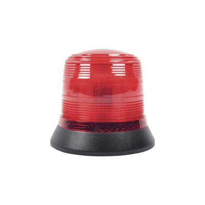 Burbuja brillante de 6 LEDs, color rojo, montaje magnético