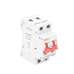 Protección Térmica/ Interruptor 2P, 16A,  Corriente Directa  800 Vcc para Aplicación Fotovoltaica Montaje Riel DIN
