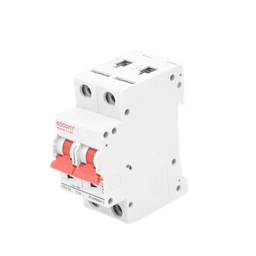 Protección Térmica/ Interruptor 2P, 16A,  Corriente Directa  800 Vcc para Aplicación Fotovoltaica Montaje Riel DIN