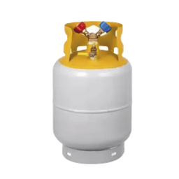 Cilindro/Tanque portátil 30 Libras / para contenido de refrigerante /  Aires Acondicionados / Refrigeración / Climatización Automotriz.        