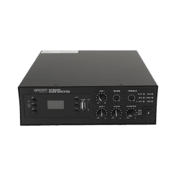 Amplificador Digital Mini MP3 / 240W / Bluetooth / FM Radio / Entrada XLR Phantom 48V / Salida 100V / 4-16 Ohms