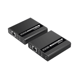 Kit Extensor HDMI para distancias de 70 metros / Soporta resoluciones 720 y 1080P @ 60 Hz / Cat 6, 6a y 7 / Cero Latencia / Uso 24/7 / HDR10 / Salida Loop /  Configuración EDID / Soporta control remoto del equipo fuente / Salida de audio de 3.5mm