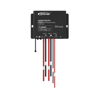 Controlador Solar de Carga y Descarga PWM 12/24V 20A