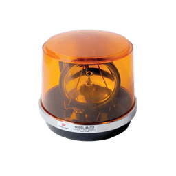 Luz giratoria económica modelo 100, color ámbar