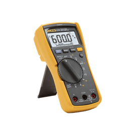 Multímetro Digital para Electricista, con Detector de Voltaje sin Contacto, Uso con Voltaje Máximo de 600 V, Pantalla LED Retroiluminada