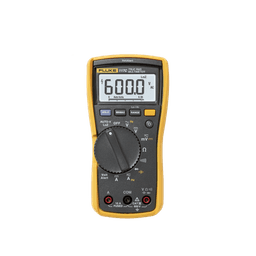 Multímetro Digital para Electricista, con Detector de Voltaje sin Contacto, Uso con Voltaje Máximo de 600 V, Pantalla LED Retroiluminada