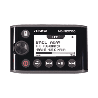 Control de mando a distancia por red NMEA 2000, Fusion NRX300 para sistemas de audio. 
