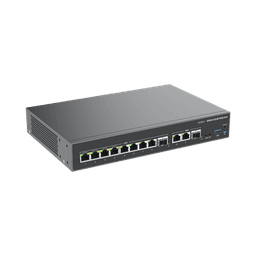 4 en 1: Firewall Nueva Generación, Router, PBX IP, Switch 10 Puertos Gigabit (4 PoE) + 2 Puertos SFP 2.5 Gigabit