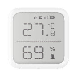 (AX PRO) Detector de Temperatura y Detector de Humedad Inalámbrico / 2.7" de Tamaño / Uso en Interior / Rango de Detección desde  -35°C hasta 99°C