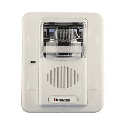 Sirena Estrobo, 12 Vcd, Multi-Candela 15 hasta 110 cd, Montaje En Pared, Color Blanco, Serie HEC3 (0500-05990) Hochiki