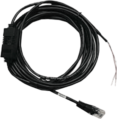 Cable Contacto Seco / 2.8 m (9.2 ft) / RJ45 / Montaje Magnético / Plug and Play / IP20 / 0 a 65 °C