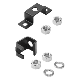 Kit de Soporte a Techo / Para Charola Escalerilla / Varilla 5/8 in (16 mm) / Acero Dulce / Acabado Plateado / Ajustable 6 ft (1.83 m)
