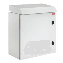 Gabinete Rack 12 UR ProTek Tipo 3R Exterior con Ventiladores Termostáticos / 61.2 cm x 60 cm x 61 cm (24.09 in x 23.6 in x 24 in) / Acero Gris RAL 7035  / Protección IP32 IK10